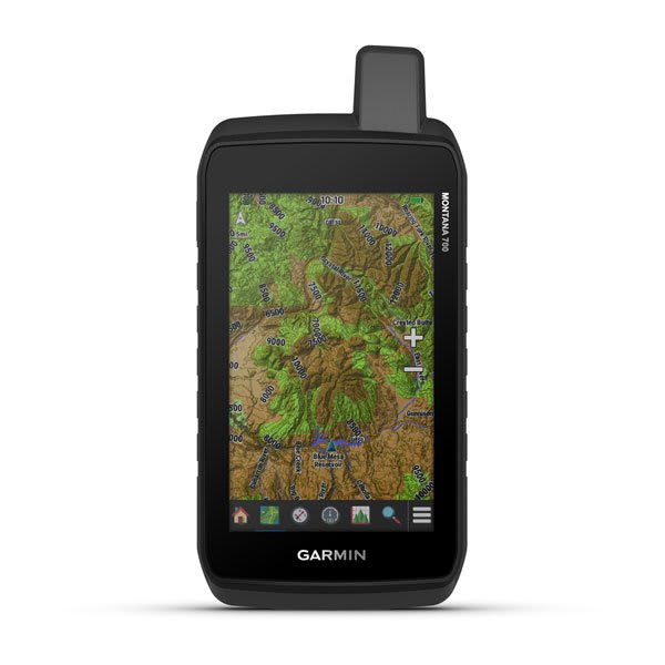 Garmin-Montana 700i GPS, TopoActive