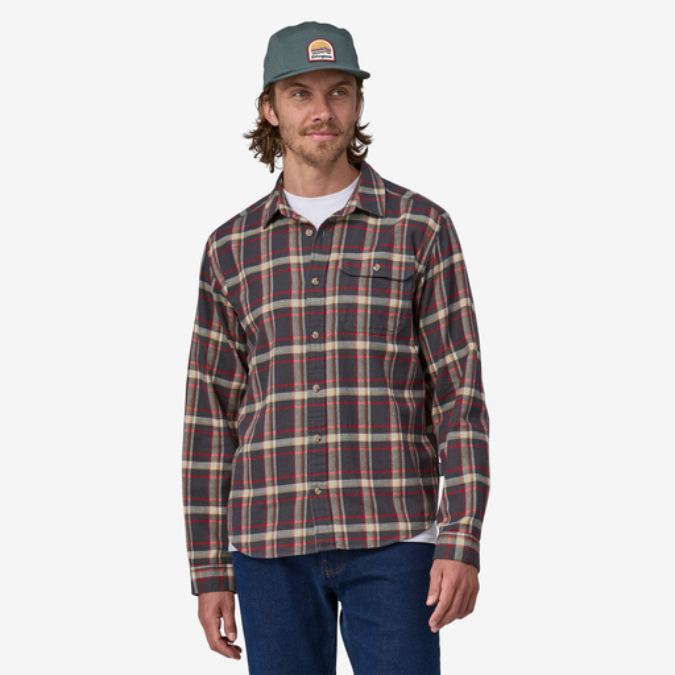 Patagonia-Long-Sleeve Cotton In Conversion Lightweight Fjord Flannel - Men's