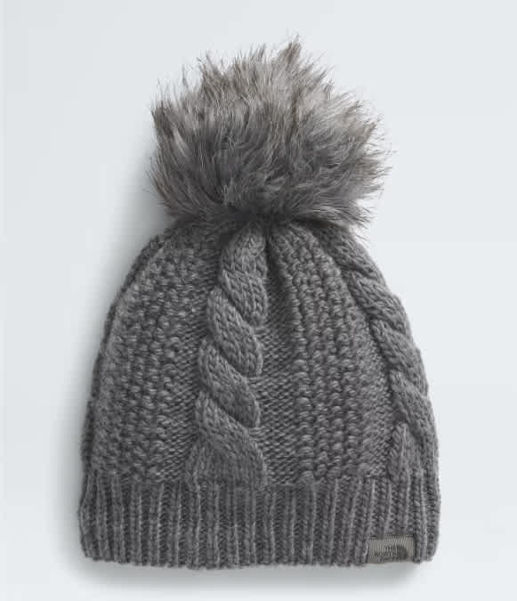 The North Face-Oh Mega Fur Pom Lined Beanie - Women's
