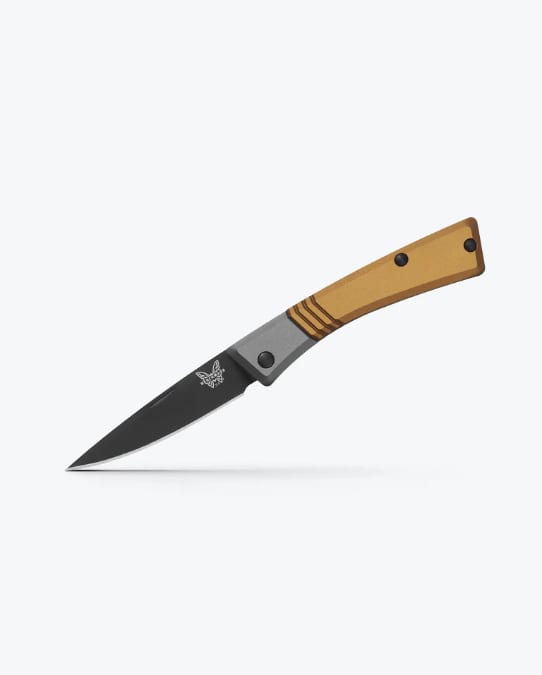Benchmade-Successor -Ash Gray Burnt Brass
