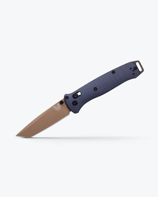 Benchmade-Bailout Crater Blue Aluminum
