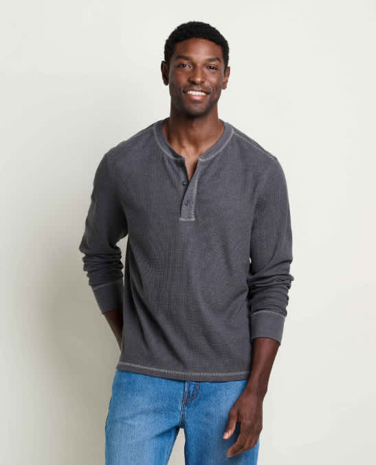 Toad & Co-Framer Long-Sleeve Henley - Men's