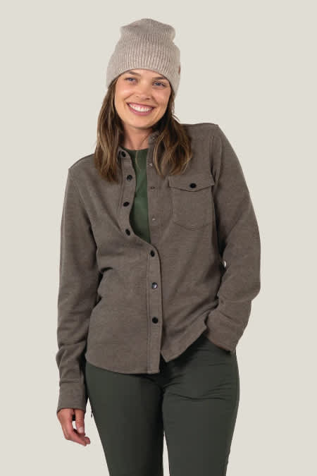 Belong-Sherman Fleece Button Up - Women's