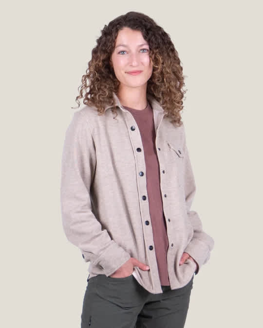 Belong-Sherman Fleece Button Up - Women's