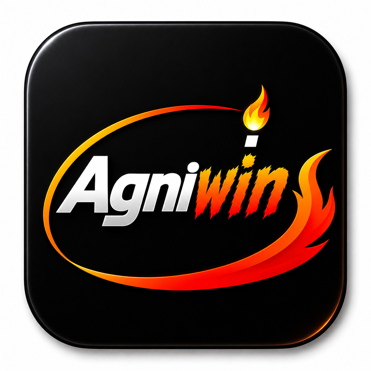 Agniwin Game Official Logo — Agniwin App Icon 2026 — Aganiwin