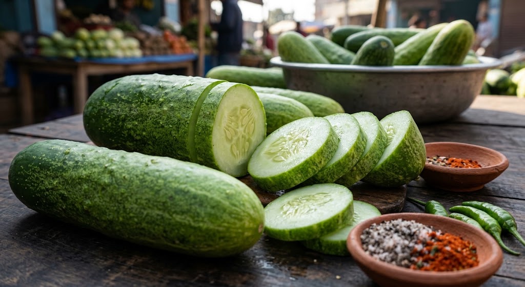 काँक्रो (Cucumber): गर्मीको वरदान र स्वास्थ्यको बहुगुणी खजाना 1