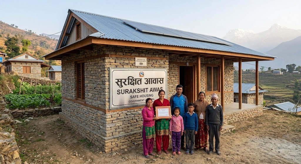 बसाइँसराइ रोक्न छथर जोरपाटीको नयाँ पहल, अब आकर्षणको केन्द्रमा सुरक्षित आवास