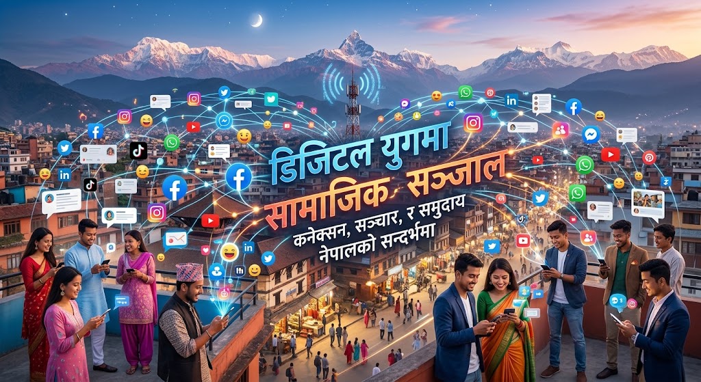 डिजिटल युगमा सामाजिक सञ्जाल : अवसरभन्दा बढी जिम्मेवारीको विषय 1