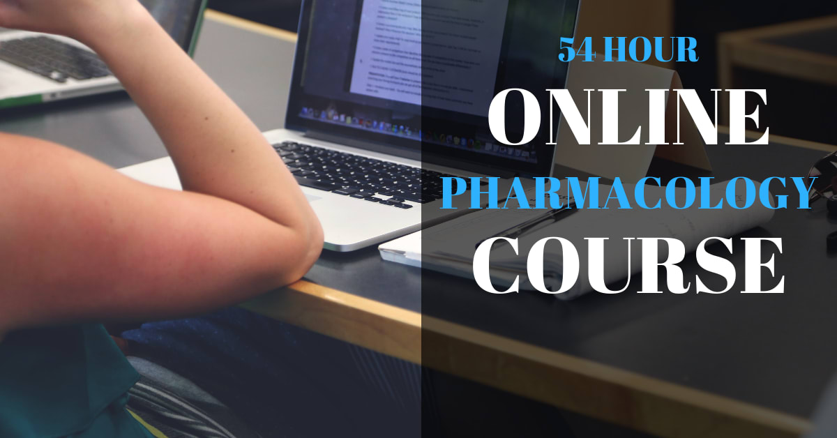 54 Hour Online Pharmacology Course - CNA to LVN