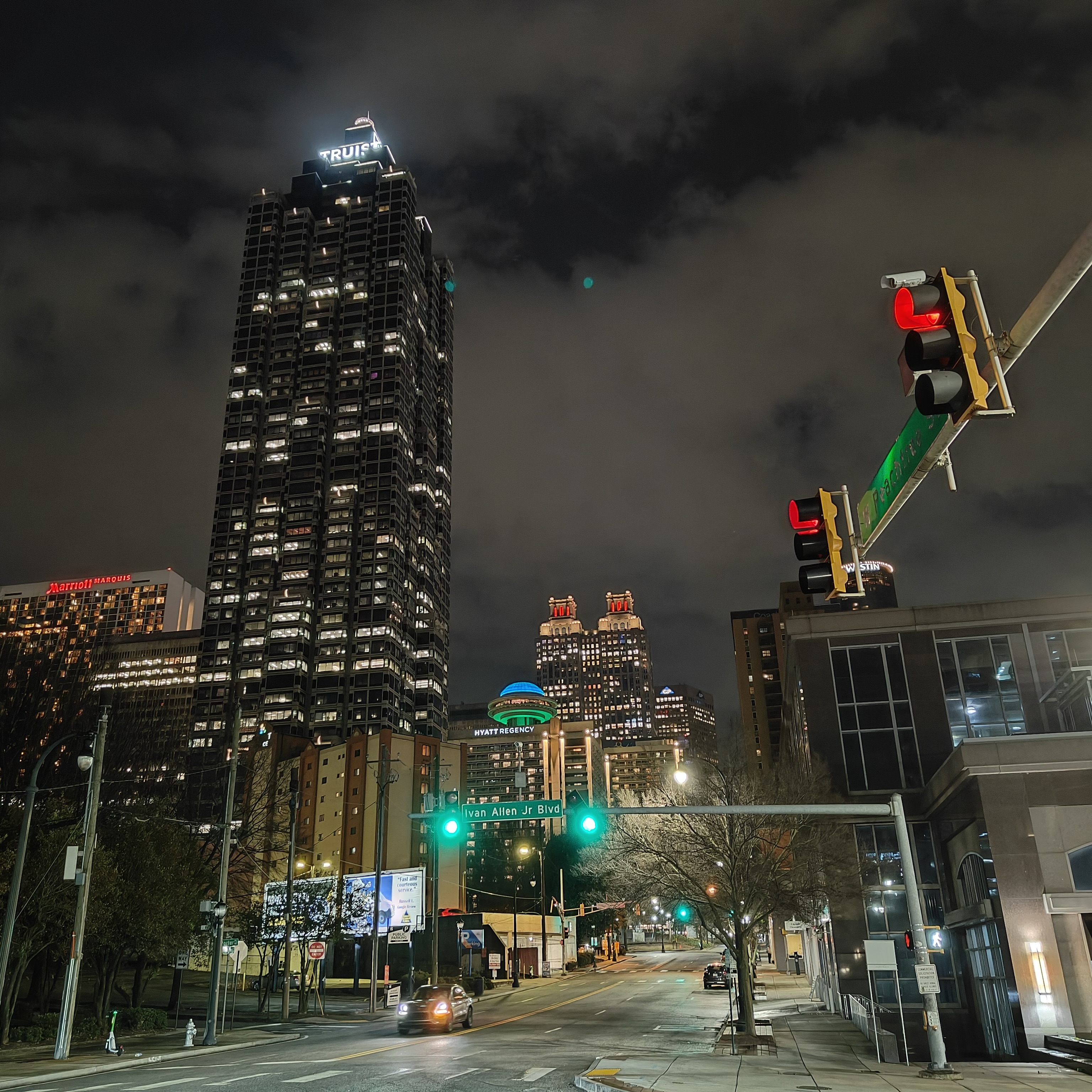 Primera noche en Atlanta