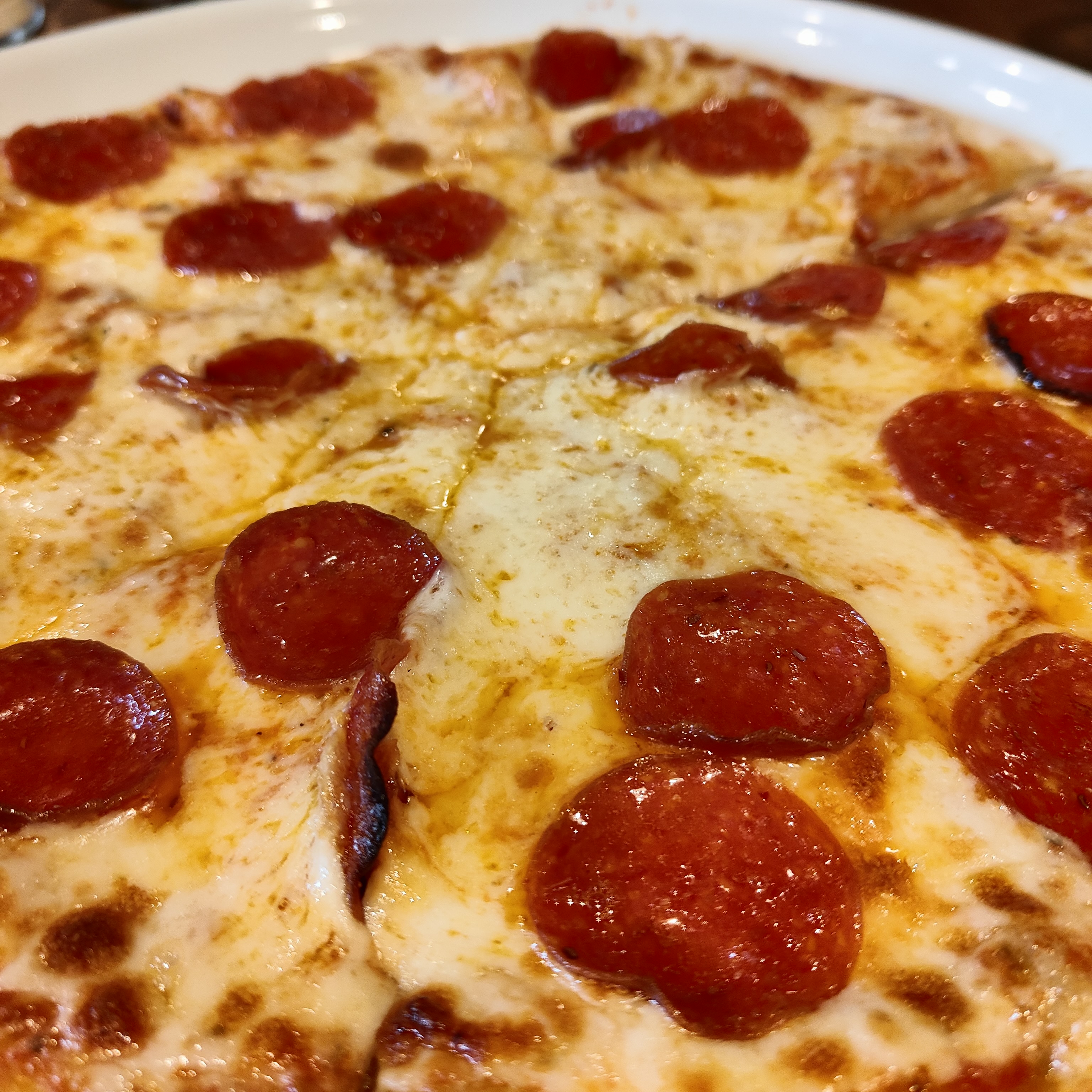 Pizza durante la víspera del Publix Atlanta Marathon