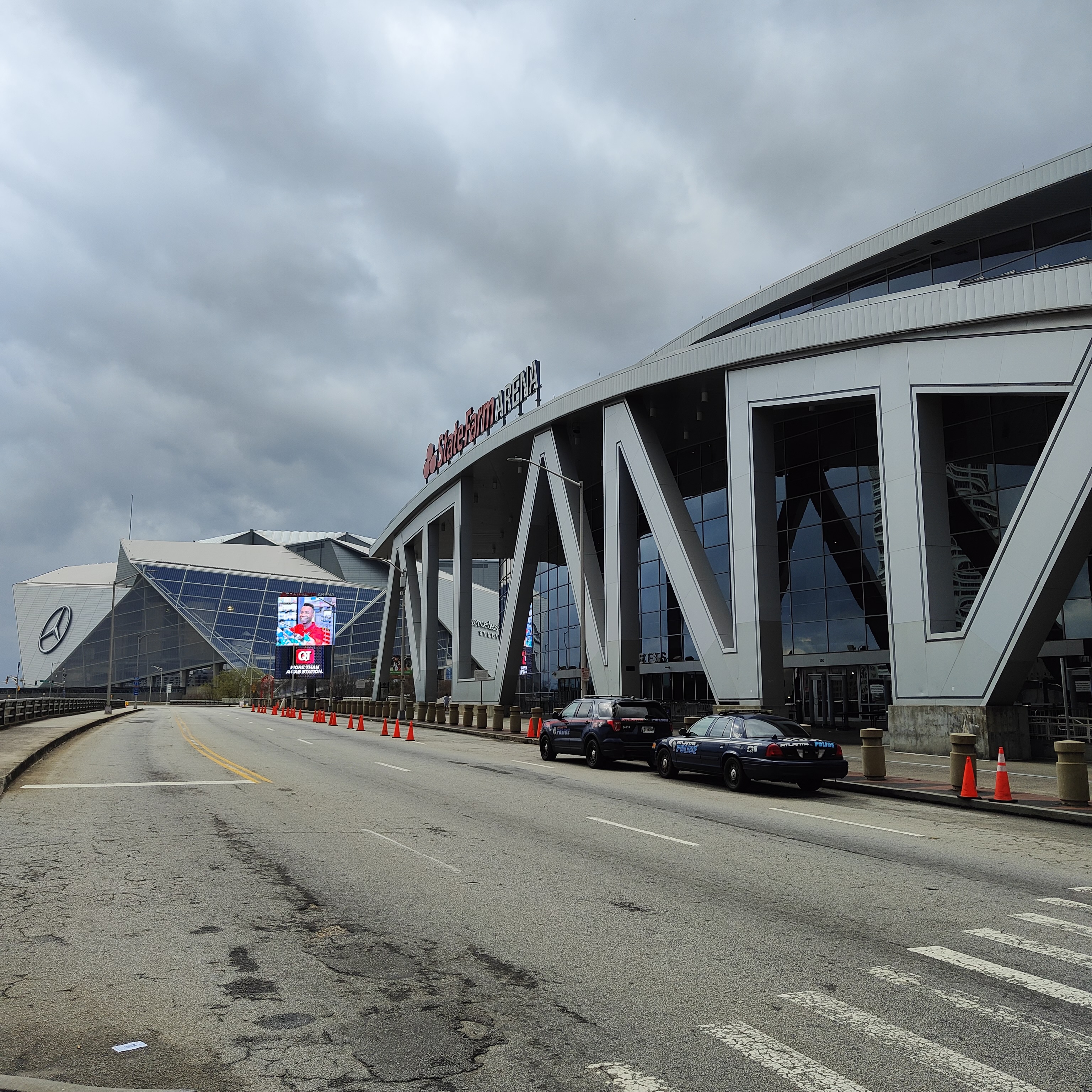 Exterior del State Farm Arena en Atlanta