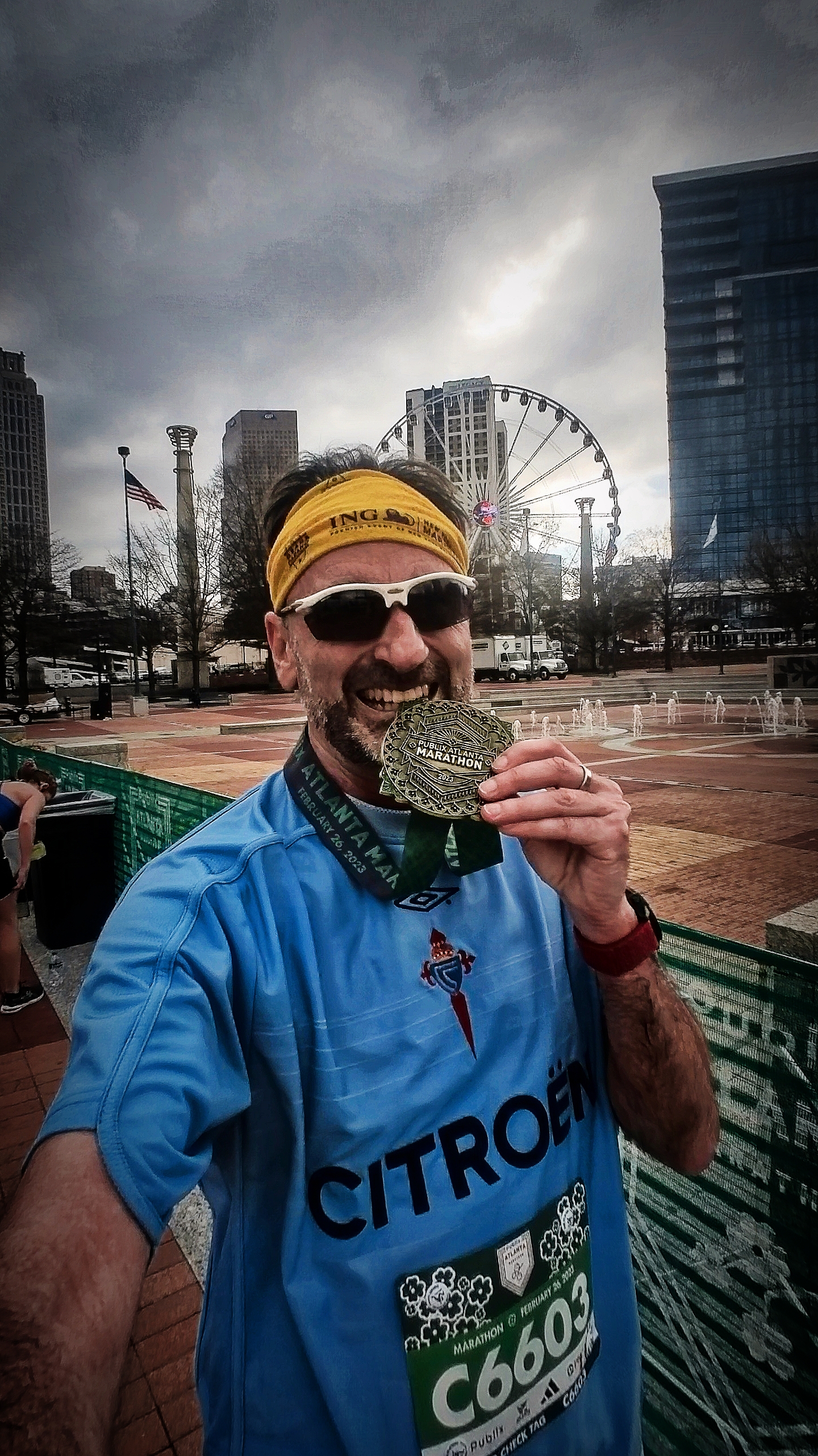 Finisher del Atlanta Marathon