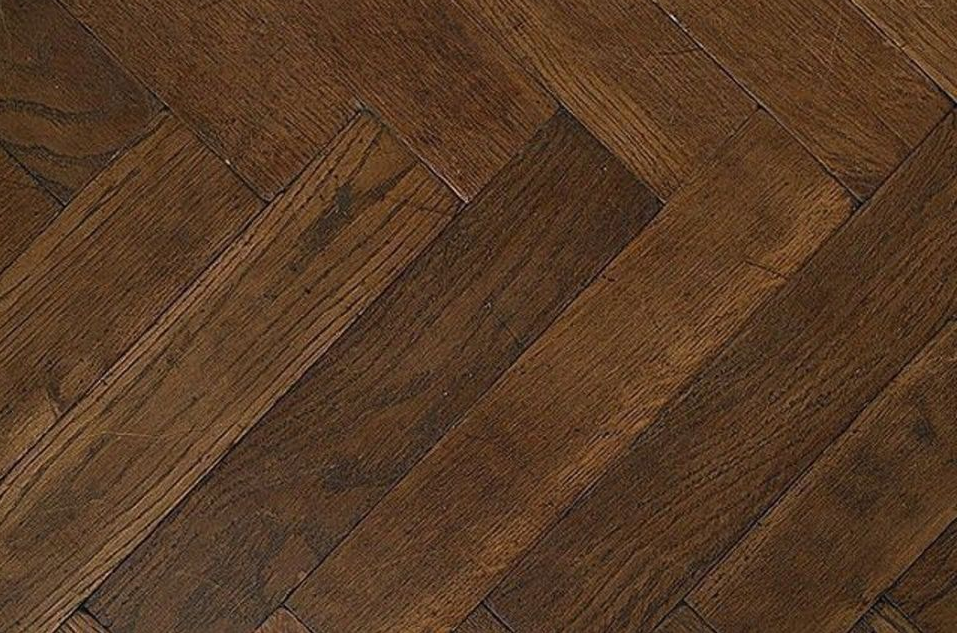 herringbone dark rustic