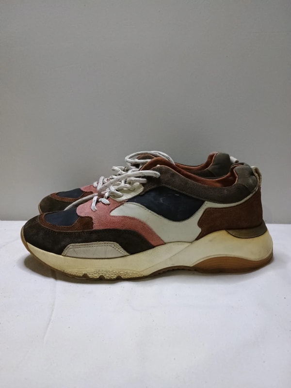 Women's Elevated Platform Lifestyle Sneakers "Earth & Pastel"