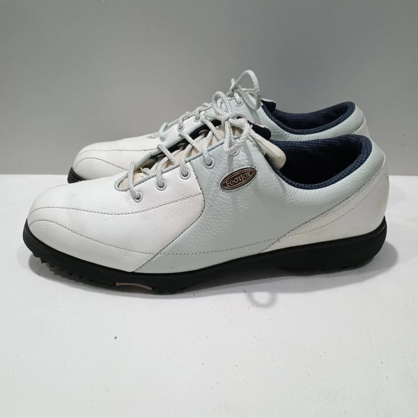 FootJoy Cleated Performance Football Shoes "White Mint"