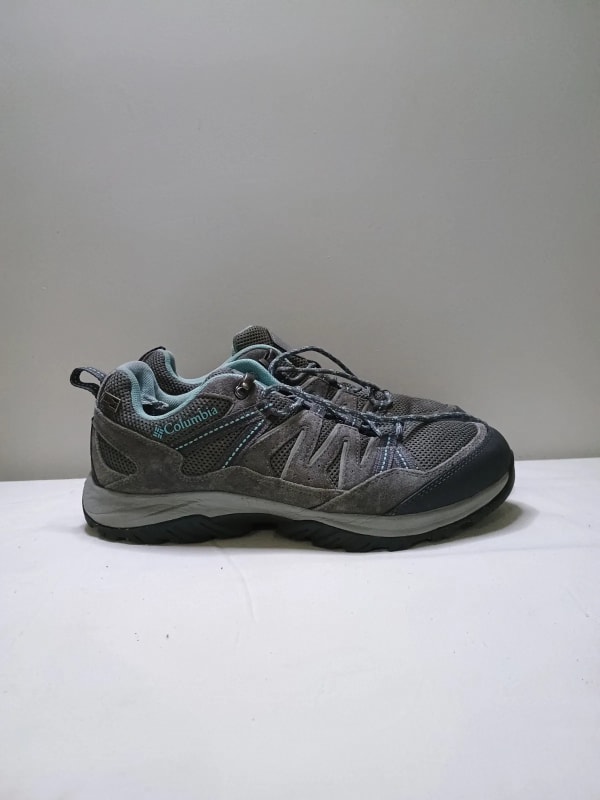 Columbia Women's Low-Top Outdoor Walking & Hiking Shoes - Charcoal/Teal