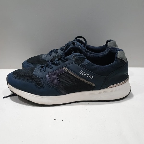 Esprit Low-Top Lifestyle Sneakers - Navy Blue / Grey
