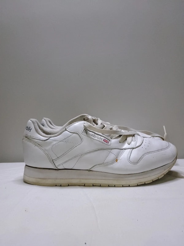 Reebok Classic Leather Retro Low-Top Shoes "White"