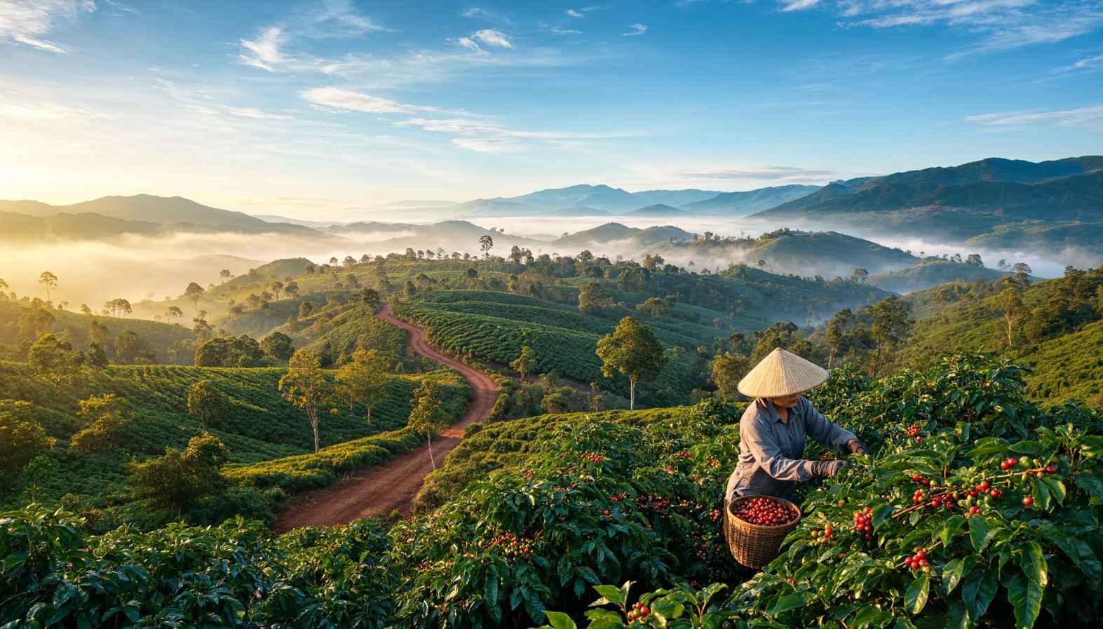Vành đai cà phê Việt Nam nhìn từ địa lý