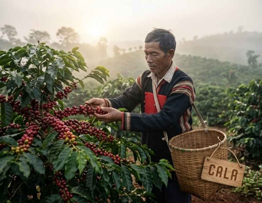 Độ chín của quả cà phê và chất lượng hạt