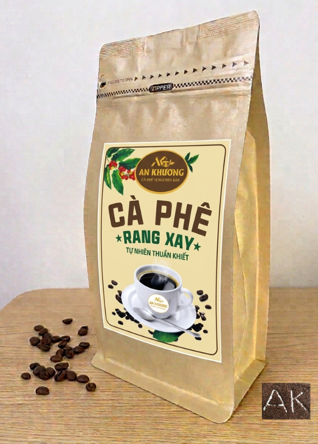 Packshot túi cà phê dòng Tiêu Chuẩn mặt trước