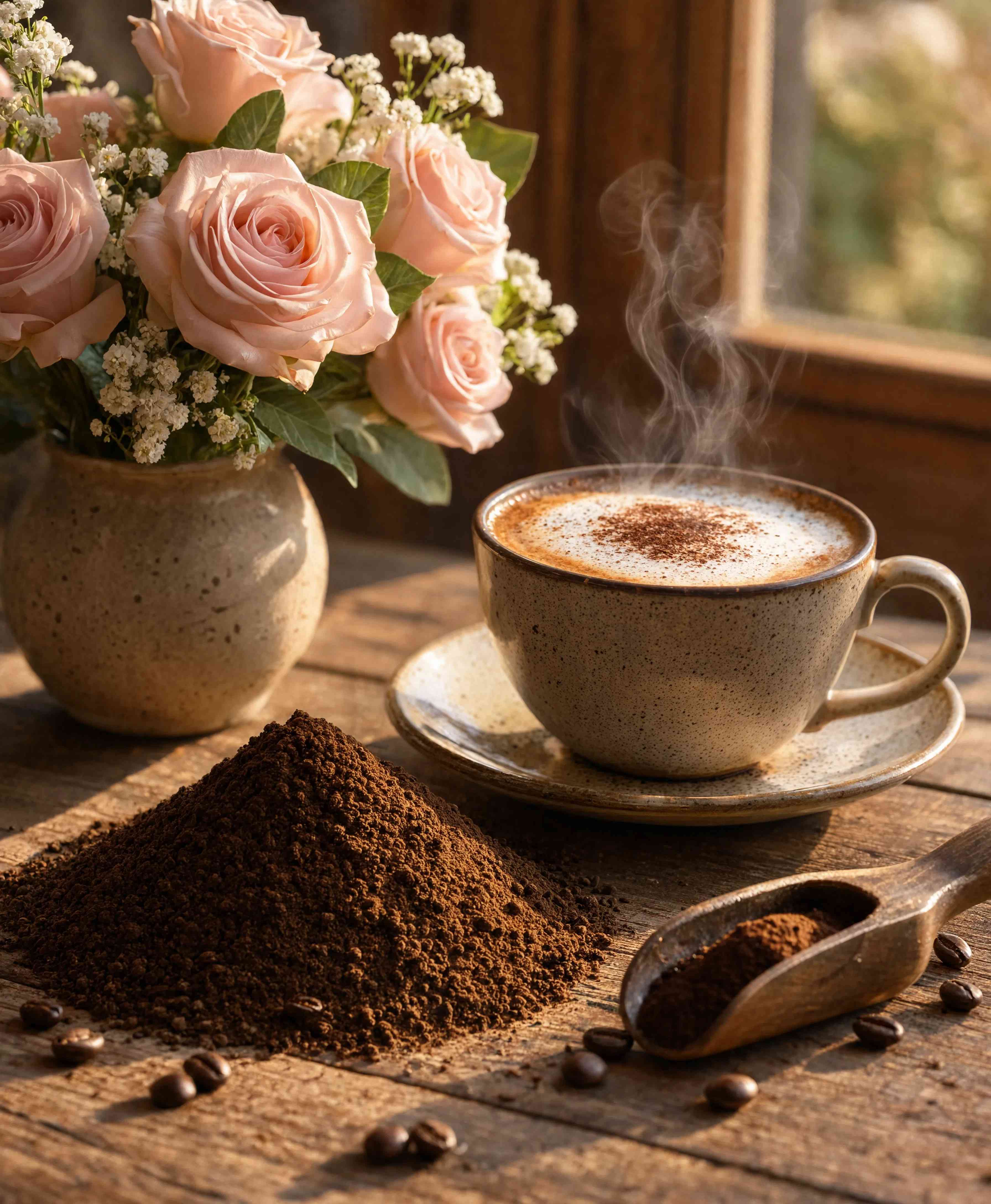 Cappuccino được định hình bởi tỷ lệ cà phê và sữa ra sao?