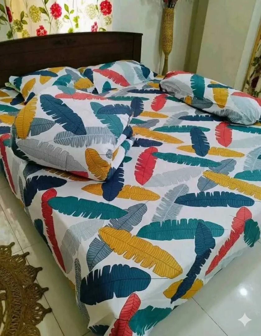 Premium Quality Twill Cotton Comforter 5 Pcs Set 3