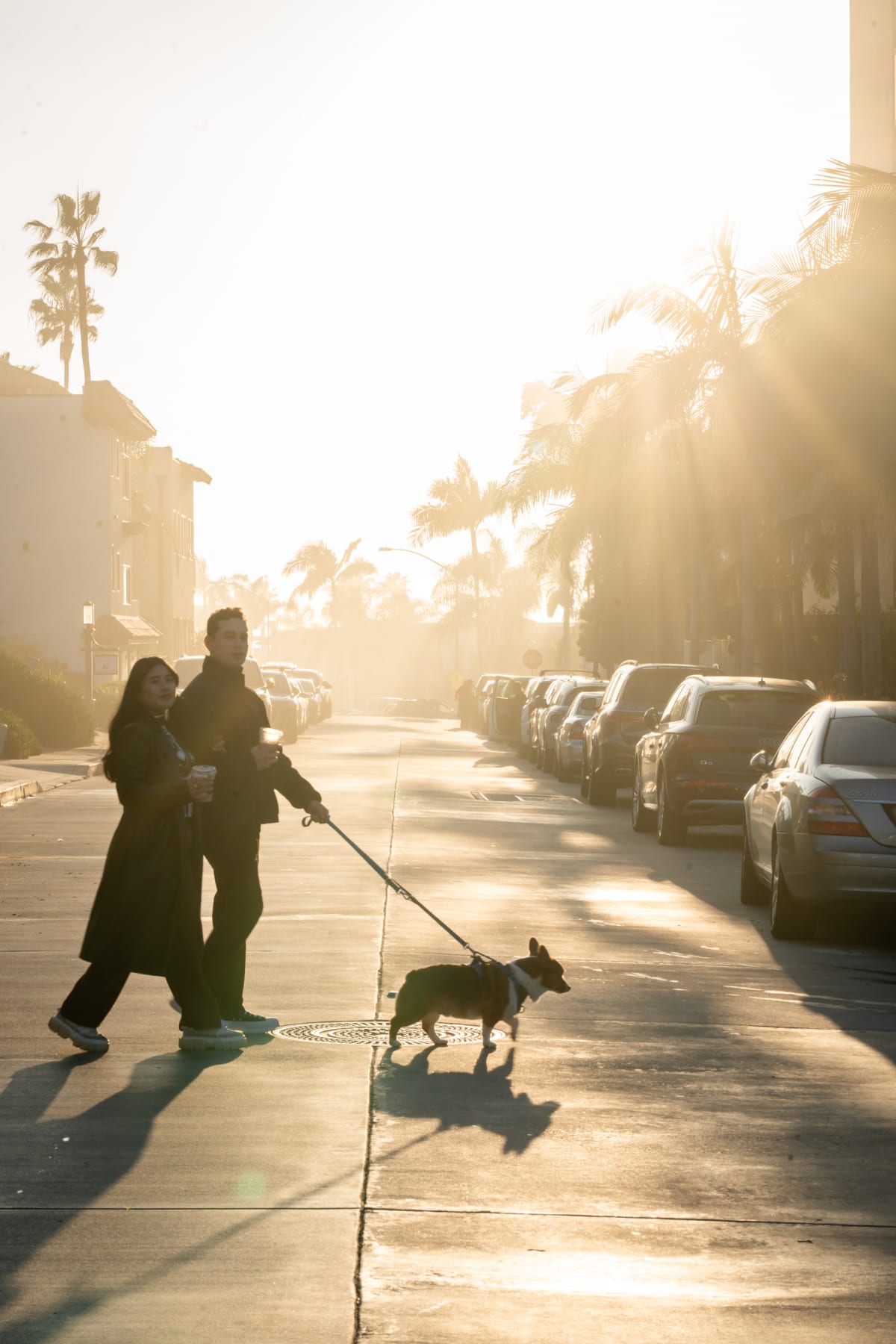 Sunshine and Fernando holding each other