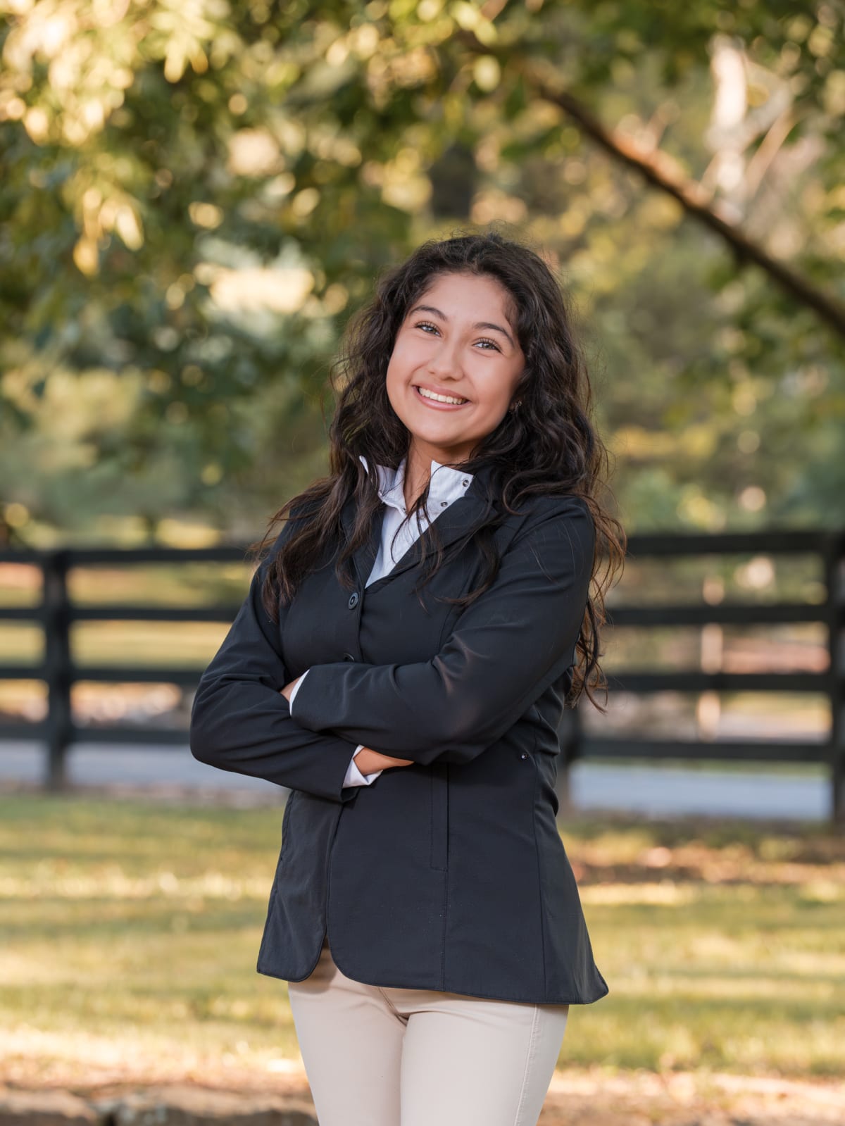 NGHS equestrian rider and horse