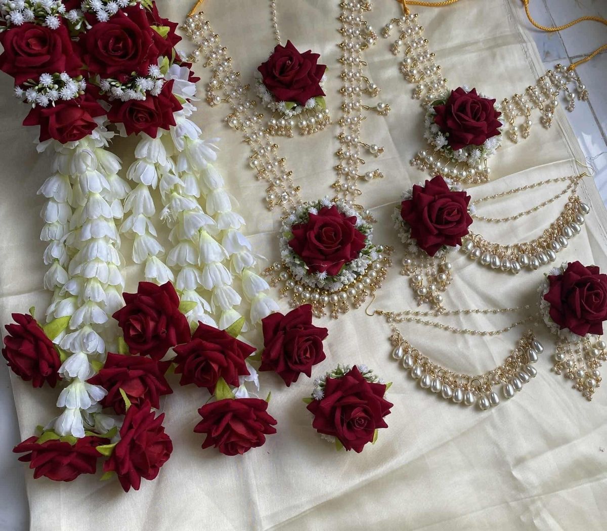 Red And White Jewelry