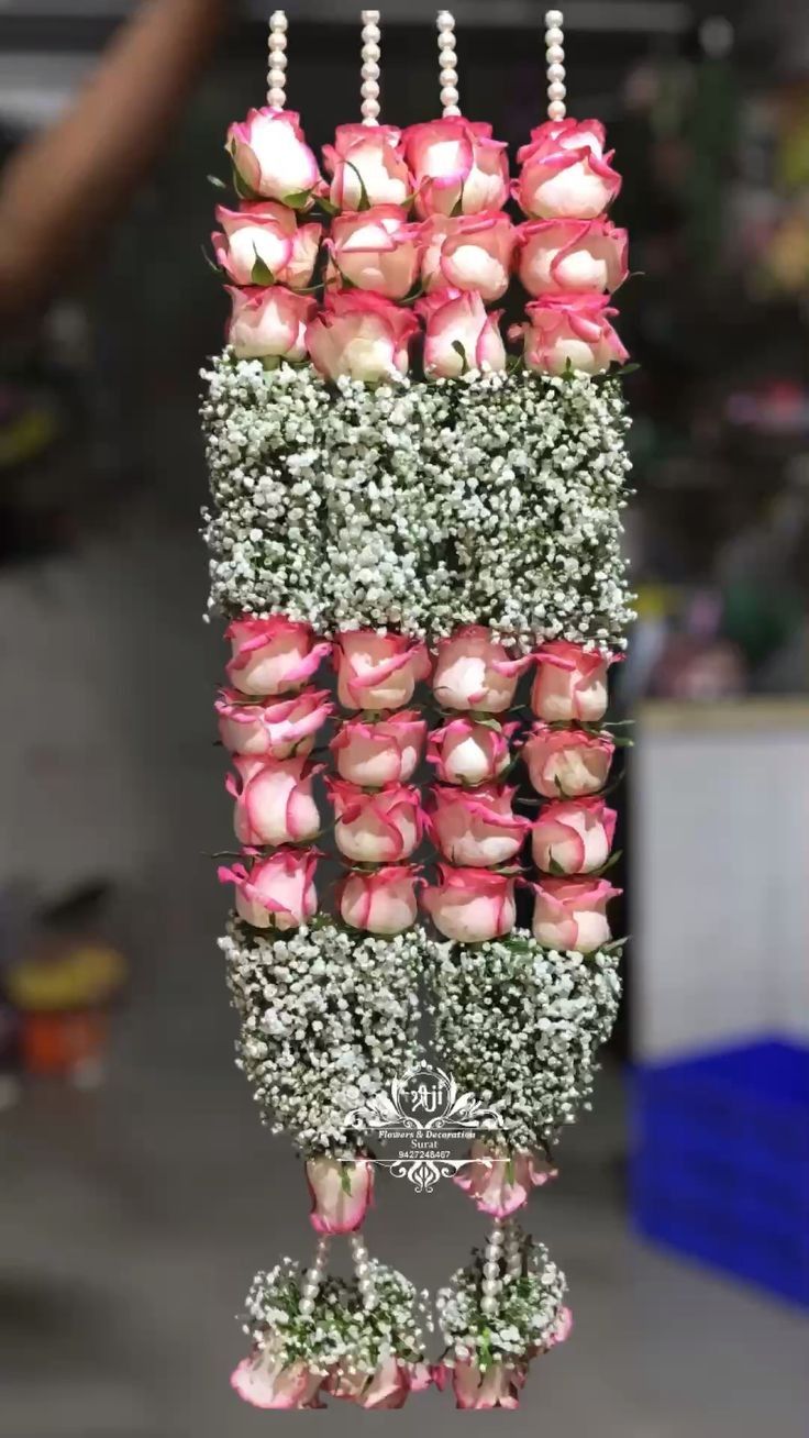 Double Layer Rose Maala