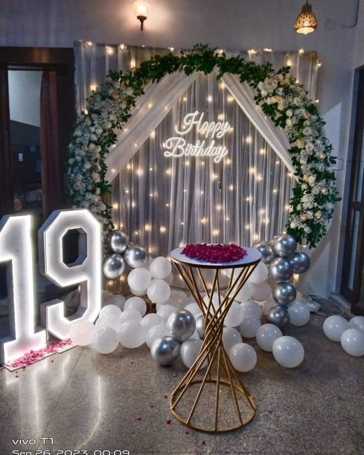 Aesthetic Birthday Decoration