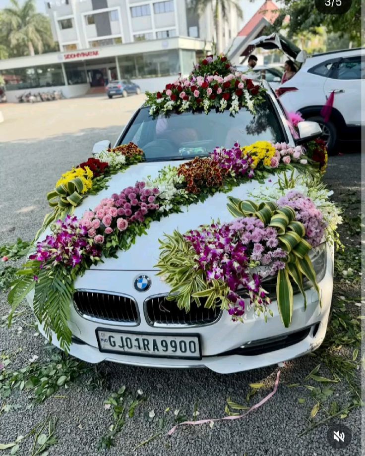 Celebrations Weddingwire Car Decorated