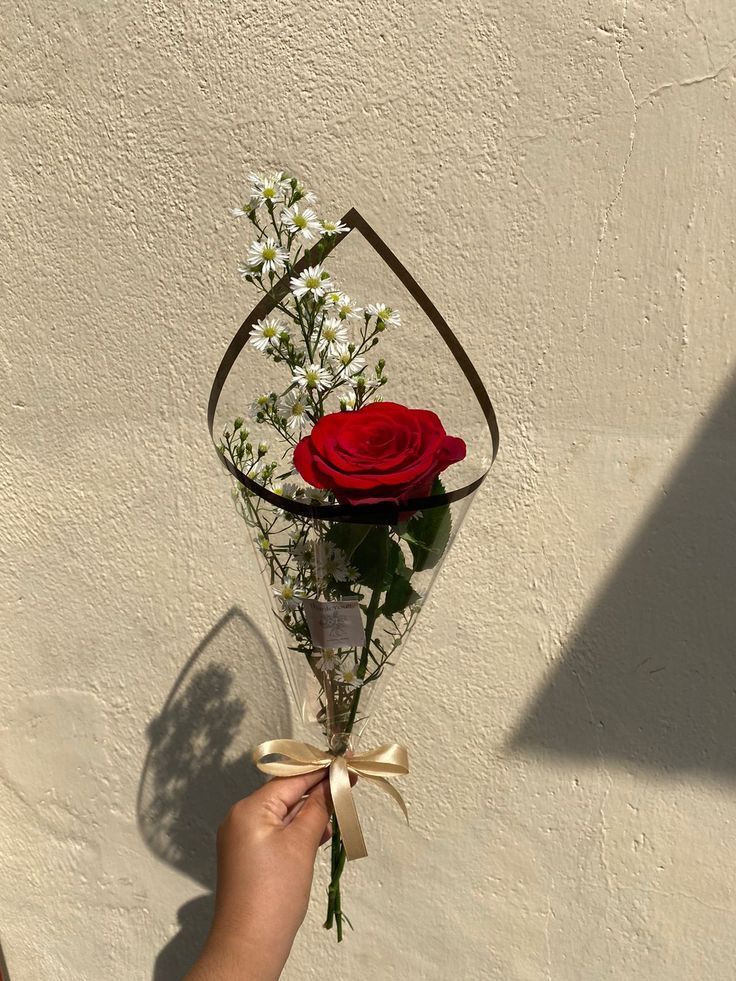 Signature Wrapped Single Rose