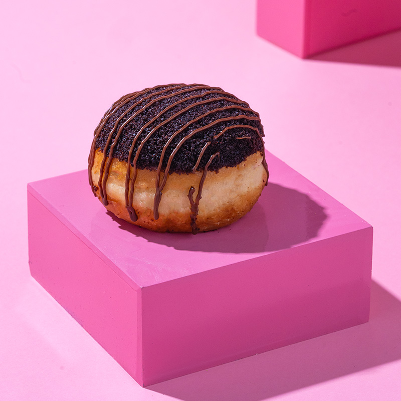 Malt Chocolate Donut