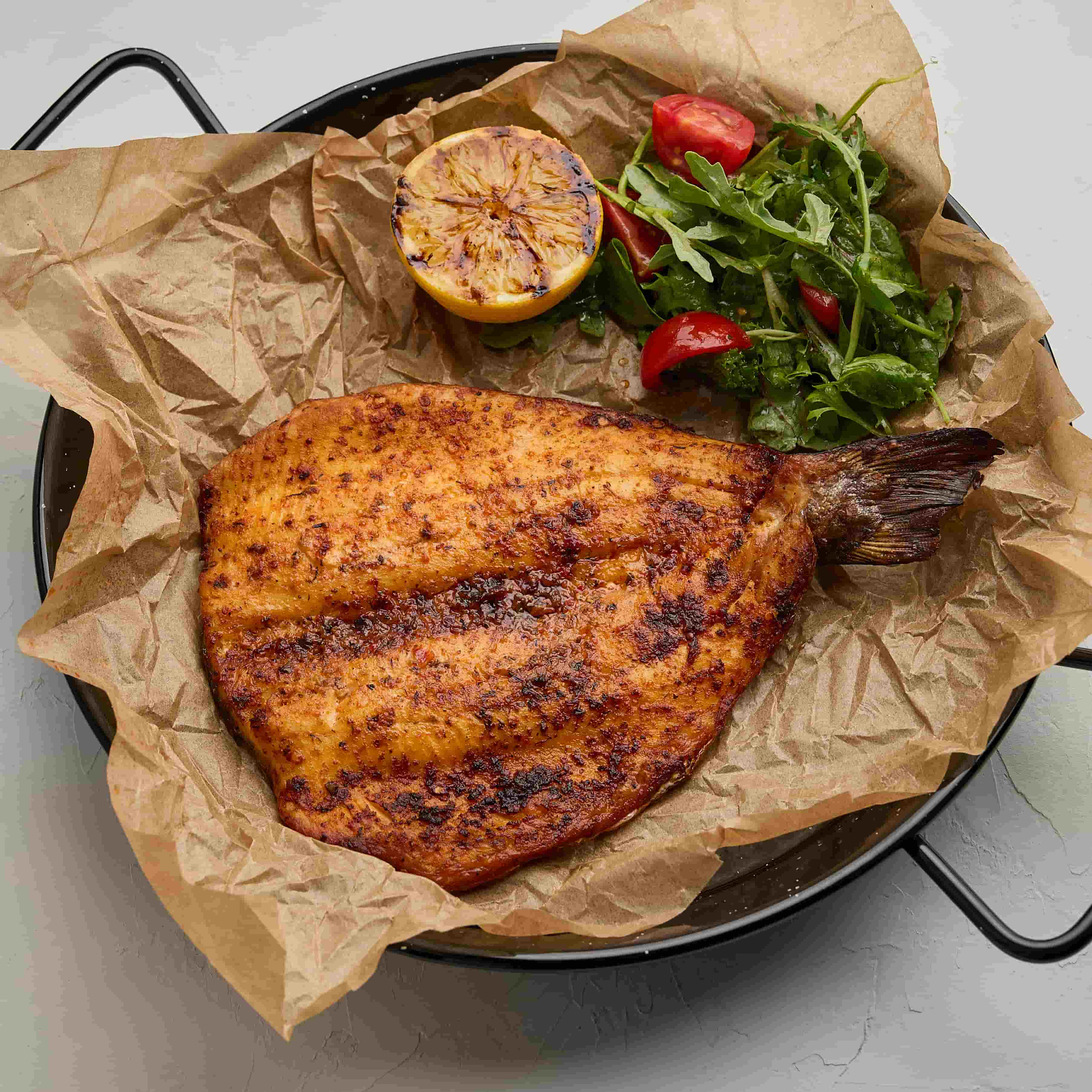 Baked Trout(Ishkhan) In Oven