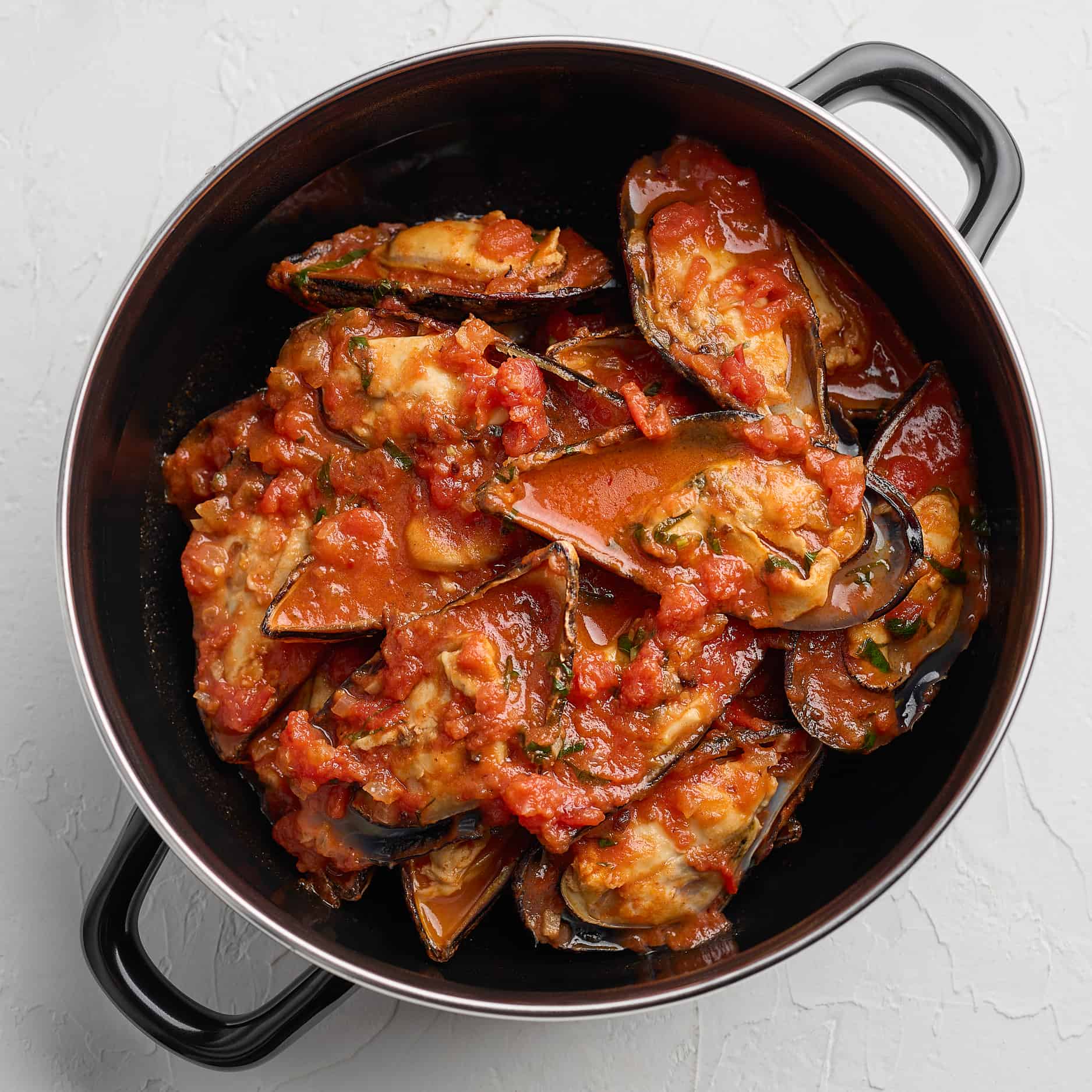 Mussels with Arrabbiata Sauce