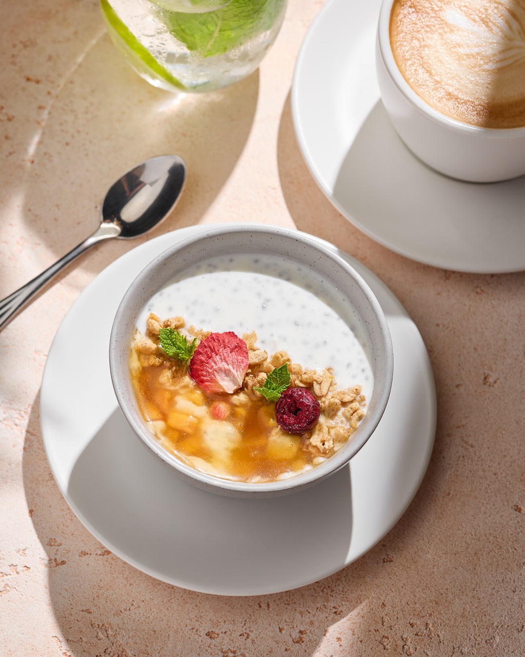 Greek Yogurt with Peach