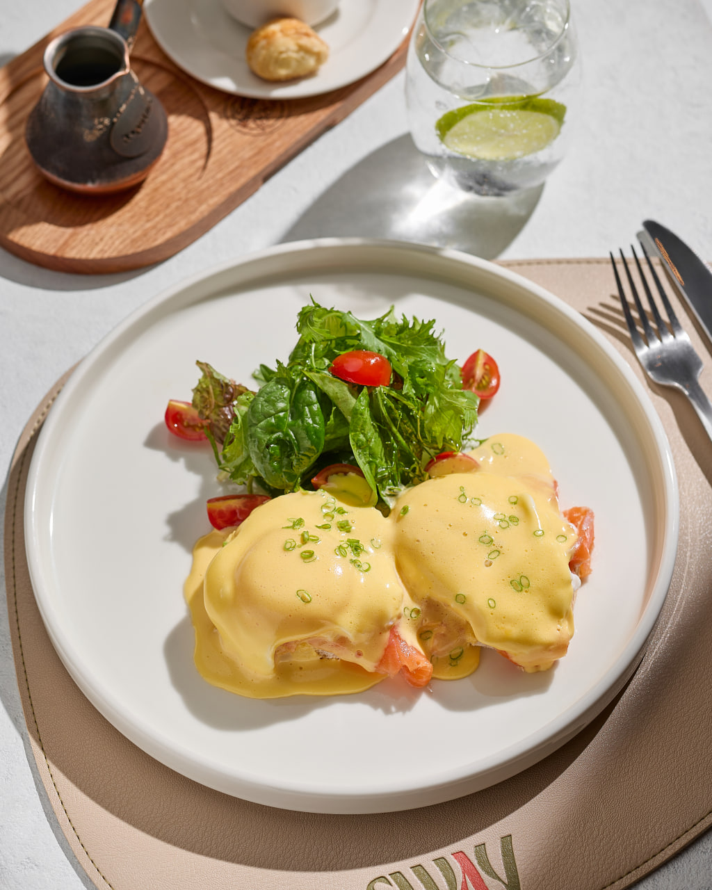 Eggs Benedict with Salmon