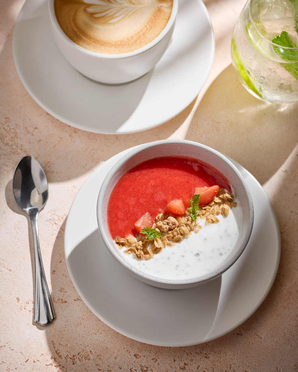Greek Yogurt with Strawberry