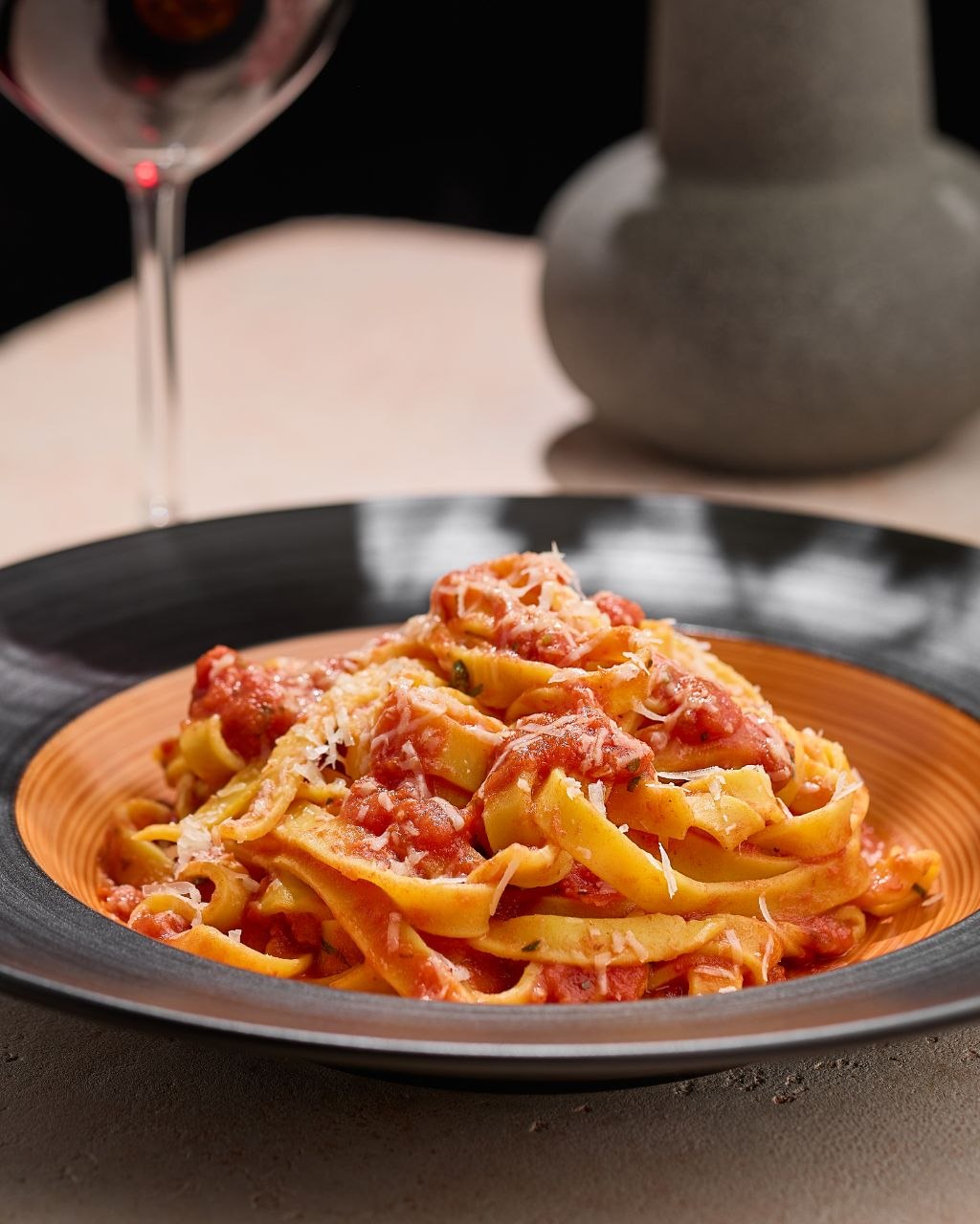 Fresh Homemade Arrabbiata Pasta