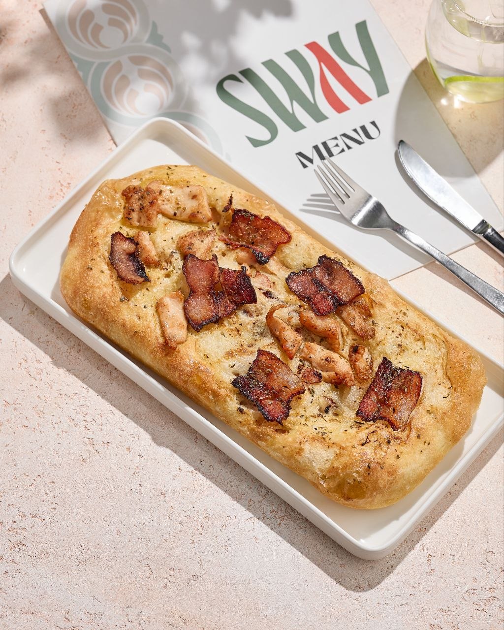 Chicken Bacon Focaccia