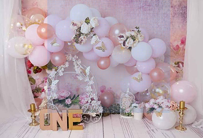 Blush Pink Birthday Garden