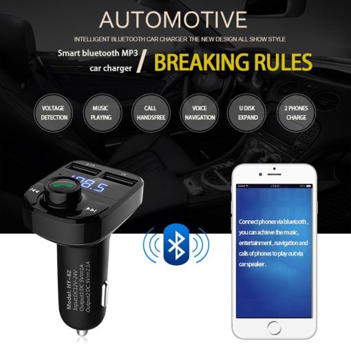 JaJaBor HY82 Bluetooth Car Kit - Image 5