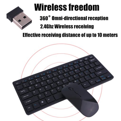 Ebamaz 901A 2.4GHZ Keyboard Mouse Set - Image 2