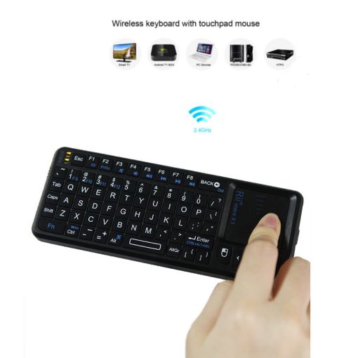 Rii X1 Mini Wireless Keyboard - Image 2