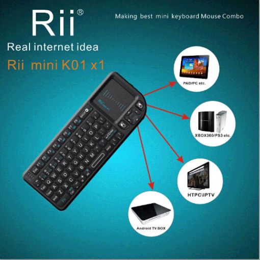 Rii X1 Mini Wireless Keyboard - Image 3
