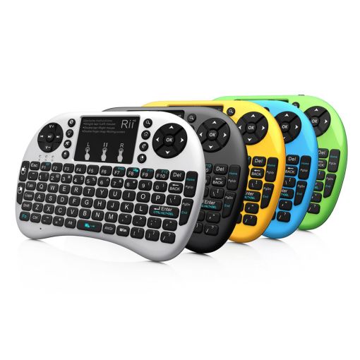 Rii i8+ 2.4G Mini Backlit Wireless Keyboard