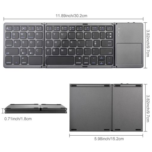 Avatto A18 Bluetooth Folding Keyboard - Image 2